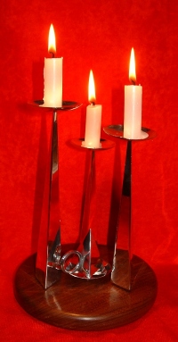 Triangular candlesticks